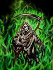 Grim Reaper 7 Airbrush Stencil Multi Layer Template Spray Vision *Best Designs*
