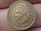 1871 Indian Head Cent Penny- Bold N, Fine/VF Details
