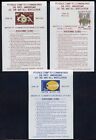 New ListingKorea 1962 Souvenir Sheets Scott# 353b-355b Mint Original Gum Never Hinged VF/XF