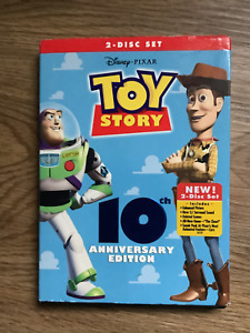 Toy Story (DVD, 2005, 2-Disc Set) 10th anniversary edition with cardboard sleeve