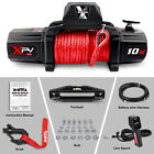 X-BULL Winch 10000 lbs Electric Winch 12V Synthetic Rope Winch Towing Truck 4wd (For: More than one vehicle)