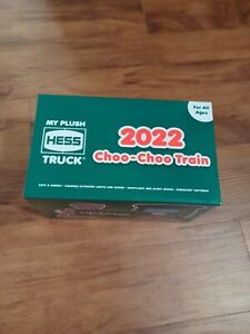 HESS My Plush Toy CHOO-CHOO TRAIN TRUCK 2022 - New in Sealed Box