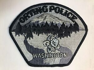 Orting Washington Police Patch