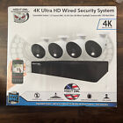Night Owl 4k Ultra HD wired security system w/ 4 cameras, 12 channel, 1TB HDD