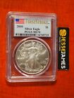 New Listing2010 $1 AMERICAN SILVER EAGLE PCGS MS70 FLAG FIRST STRIKE LABEL