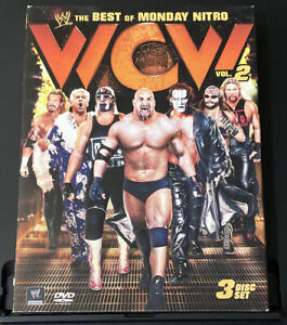 WWE: The Very Best of WCW Monday Nitro, Vol. 2 (DVD) 3-Discs. VERY GOOD COND.**