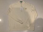 2024 Masters Classics 1/4 Zip Pullover Ivory Medium New with Tags