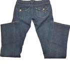 Roxy Malibu Baby Bell Fit Blue Jeans Size 3 Juniors Girl's Slim Boot Cut