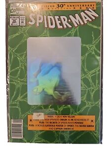 Spider-Man #26 Newsstand Variant Hologram Cover! Marvel 1992