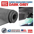 Gray Suede Headliner Fabric Material 98