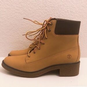 Women’s Winter Boots TIMBERLAND ORTHOLITE HI-TOP CHUKKA BOOTS NEW BROWN LEATHER