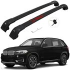 2P black for BMW X5 F15 2014-2018 Roof Rack Rail Cross bar luggage cargo carrier (For: BMW X5)