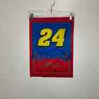 Nascar Jeff Gordon Lawn Hanging Flag & Hero Cards