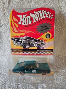 Hot Wheels RLC Series One- 67 Dodge Charger Redline Collector #13 -03332/10000