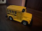 YELLOW AMERICAN SCHOOL BUS DIECAST PULLBACK ACTION RARE COLLECTIBLE MODEL 1:48