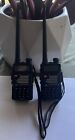 (2) BAOFENG BF-F8+  Dual Band Two-Way Radio Unit with 1 base and Power adapter