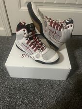 Shot Docs RX2 Wrestling Shoes | Size 10 | White & Red | VERY RARE | High Quality