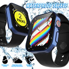 2 Pack For Apple Watch Series 7/8 Waterproof Protector Case iwatch 41/45mm Cover