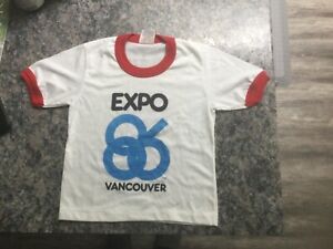 expo 86 souvenir childrens size t-shirt
