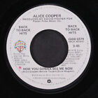 ALICE COOPER: how you gonna see me now / from the inside WB 7