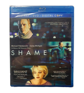 Shame (Rated NC-17) Blu-ray BD + DVD + Digital Copy **NEW/SEALED** FREE SHIPPING
