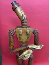 Wood Articulated Manikin, 63” H.Antique or Vintage Store Display $3950 Free Ship