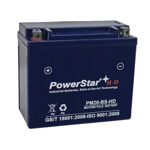 Powerstar YTX20H-BS ATV Battery for Arctic Cat 700cc 700H1 2009 3 Year Warranty