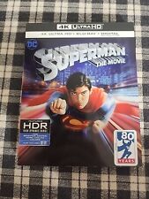 Superman (4K Ultra HD + Blu-ray, 1978) No Digital WITH Slip Cover