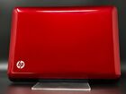 Shiny Red HP Mini 110-3135DX Notebook Laptop PC 1GB Ram/Charger/250GB HD/Webcam