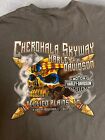 Harley Davidson Men’s Cherohala Skyway Indian Skull Shirt XL Gray TN