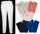 Lauren Ralph Lauren Men's Linen Dress Pants White, Blue, Red, Tan Multisize