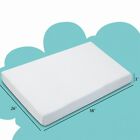 Hush Hutting Pack and Play Mattress Memory Foam Playard Mattress Pad For Graco