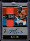 2023 Panini Legacy Marvin Mims Futures Auto Silver #/249