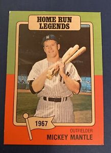 Mickey Mantle #6 1986-Big League Chew Home Run Legends New York Yankees