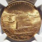 1939 Golden Gate Expo Medal - HK-481, Treasure Island, MS66 NGC - Token, GGIE