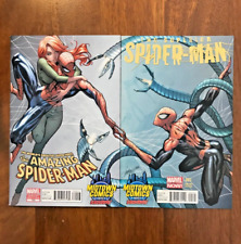 AMAZING SPIDER-MAN #700 + SUPERIOR SPIDER-MAN #1 CAMPBELL VARIANT CONNECTING NM