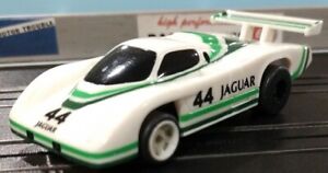 AFX Jaguar Group 44 Super G+ HO Scale Slot Car - Very Good Condition