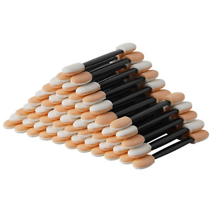New ListingEyeshadow Applicators Makeup Brushes - 60PCS Disposable Eyeshadow Brush, Dual Si