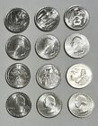 New Listing2020-2021 Nat Park Quarter Set 12 Coins P&D - from UNCIRCULATED MINT ROLLS