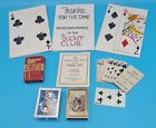 Magic Cards Vintage Houdini Rick Wilcox Cards with various Instructions