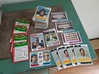 1974 Topps baseball partial set lot hall of famers unmarked checklists