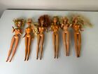 Lot Of 6 Vintage 1966 Barbie Dolls Mattel