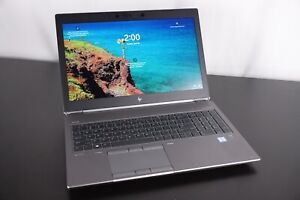 HP ZBook 15 G5 Laptop Core i7-8850H 2.60 GHz 32GB RAM 256GB SSD Quadro P2000