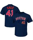 Boston Red Sox MLB Men's Majestic Chris Sale #41 Player Team T-Shirts Tee: M-3XL