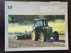 1980s John Deere Tractors Sales Brochure 4850 4wd Dealer Advertising Catalog