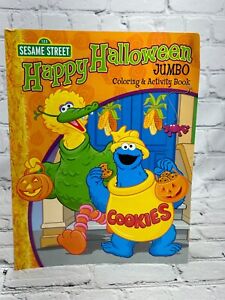 Sesame Street Happy Halloween Jumbo Coloring & Activity Book [2007 · Bendon]