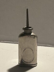 Vintage Pocket Oiler Mini Thumb  Metal Oil Can Made In USA No Cap