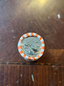 1 Roll 2022 D Maya Angelou Quarters Loomis Wrap Uncirculated Denver Mint
