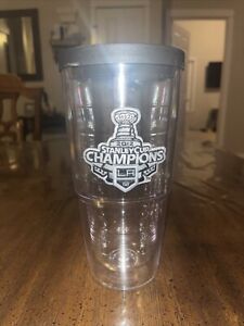 Tervis 16 Oz 2012 LA Kings Champions Cup/Tumbler With Lid NEW!