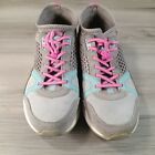 Donna Karan DKNY Sneaker Shoe Women US 6.5 EUR 37.5 Gray Blue Pink Janine EG1403